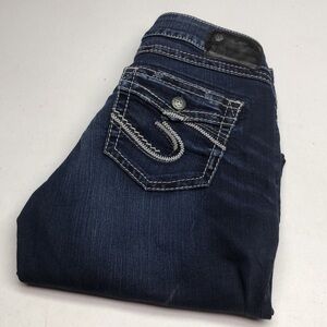 SILVER JEANS SUKI MID CAPRIS 28x22⭐️